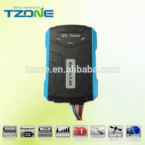 cold logistic vehicle GPS tracker built in 433Mhz RFID receiver compatible with 433Mhz temperature sensor tag
